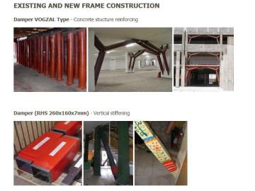 EXISTING AND NEW FRAME CONSTRUCTION